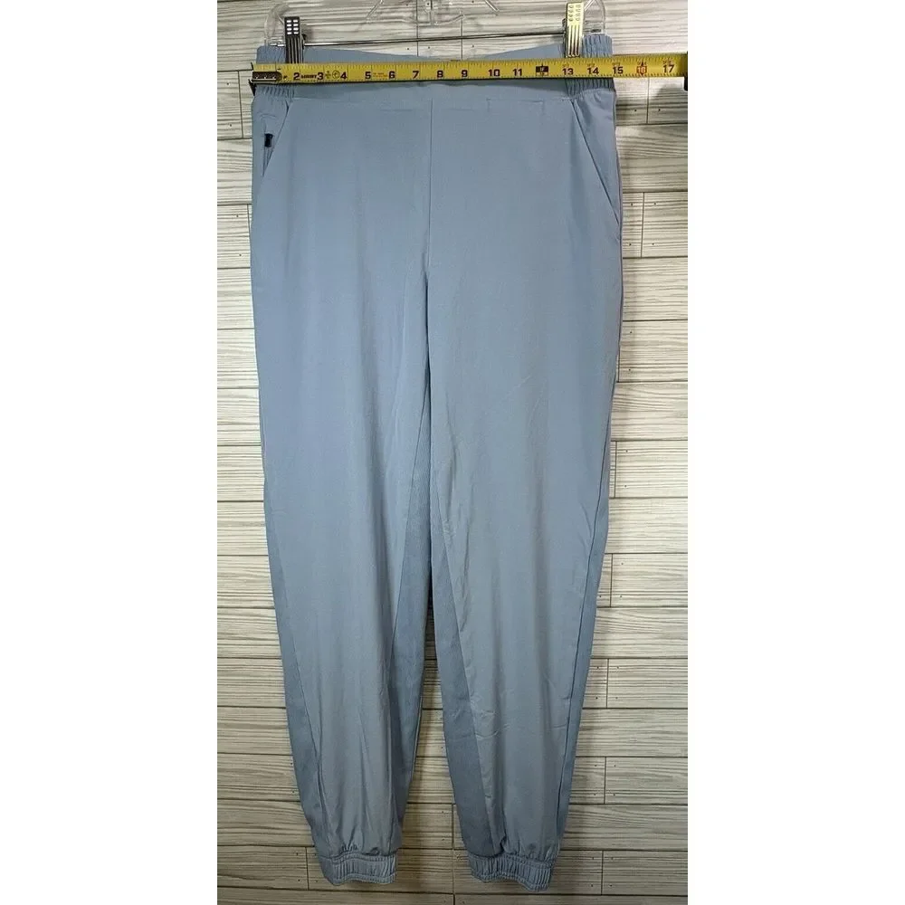 ATHLETA‎ Women's Brooklyn Lined Jogger Pants Polyester Size 6 Baby Blue